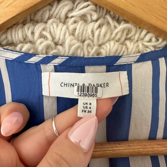 Chinti & Parker Striped Parasol Dress - Picture 3 of 8